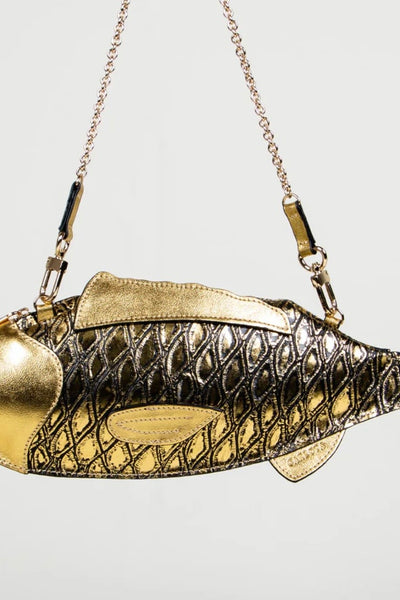 Crossbody Pescado Gold CC414