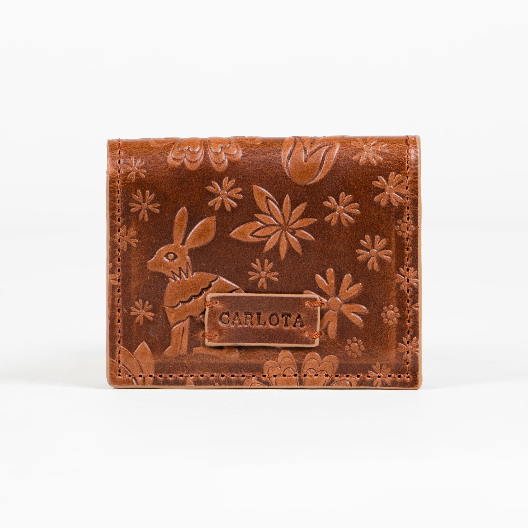 Mini Card holder Liebre Tobacco