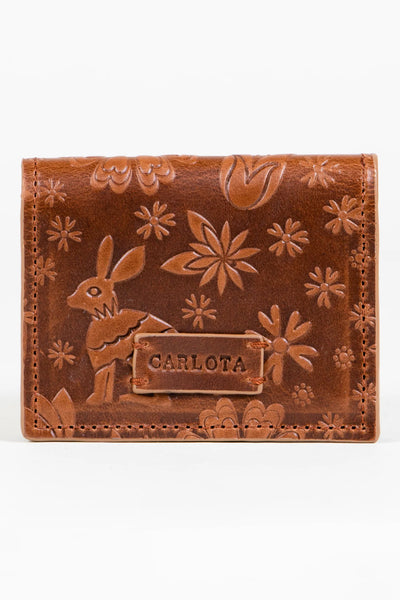 Mini Card holder Liebre Tobacco