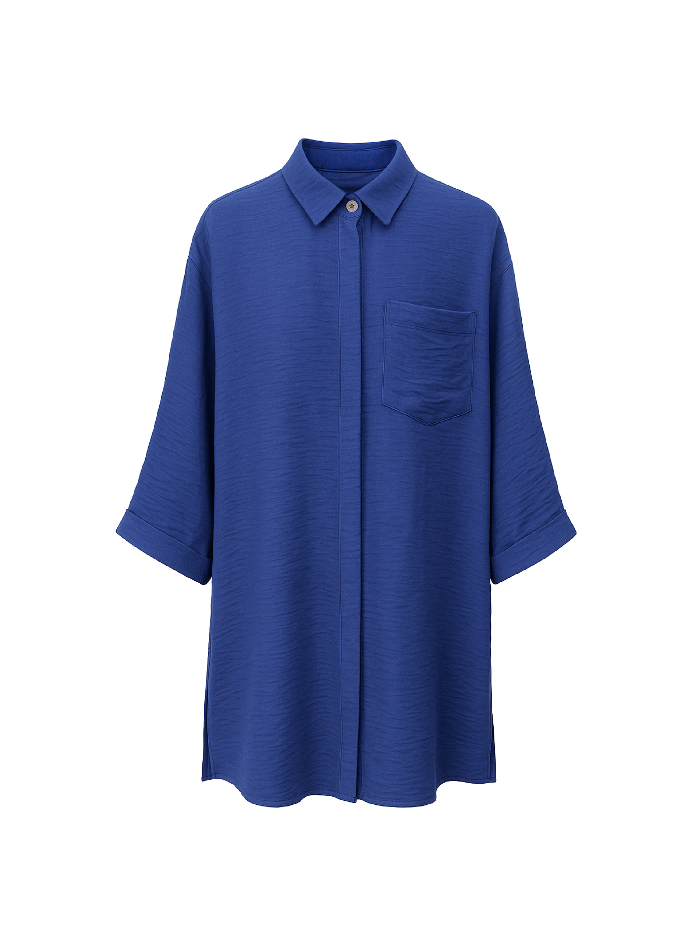 Long Shirt Lirica Electric Blue