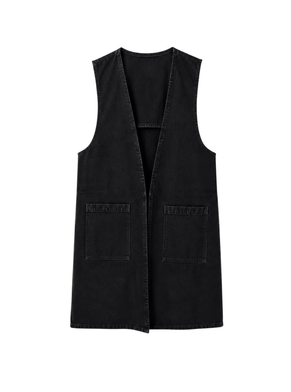 Vest Sally Black Denim