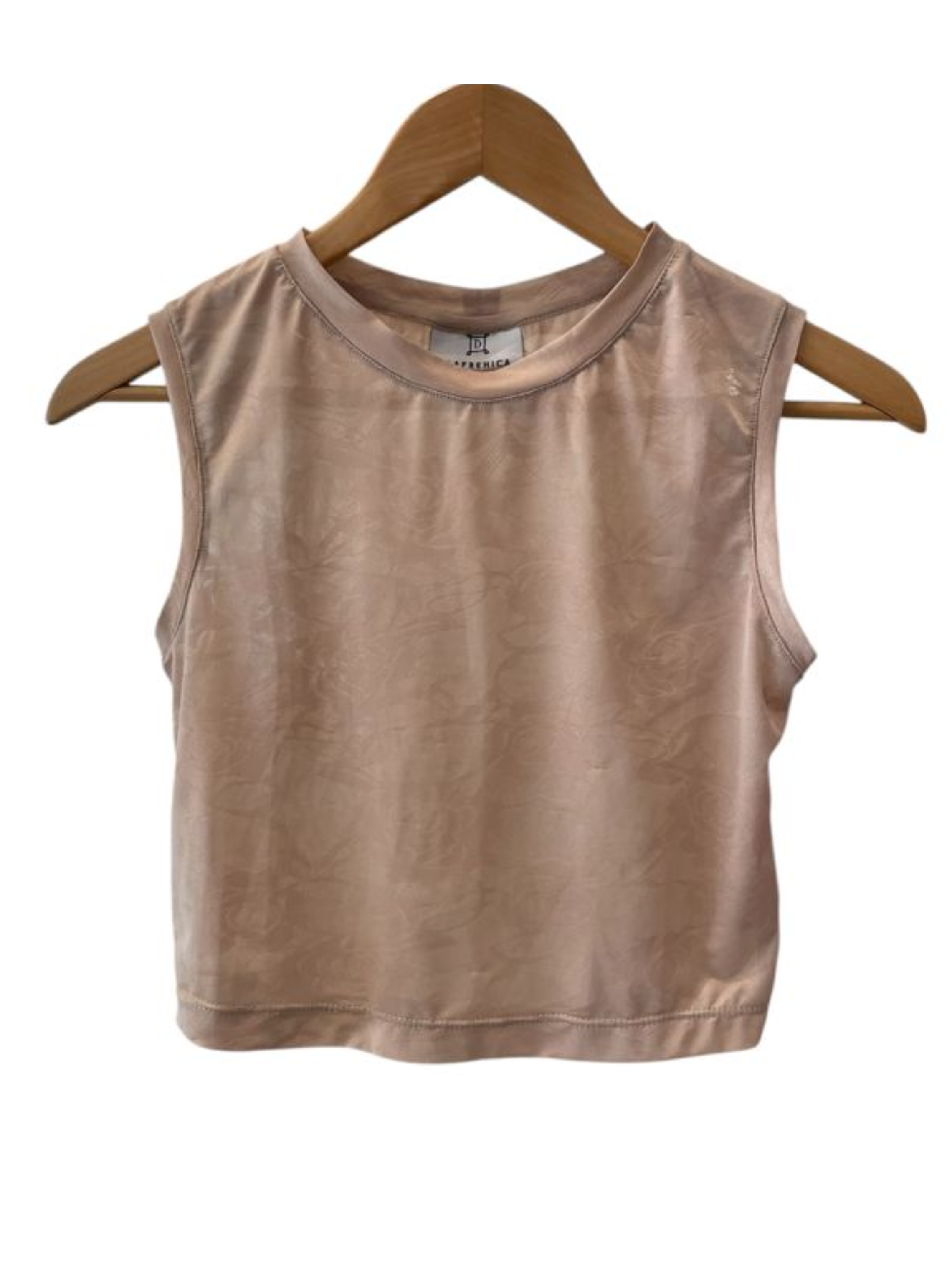 Crop Top Hanson Nude Mesh