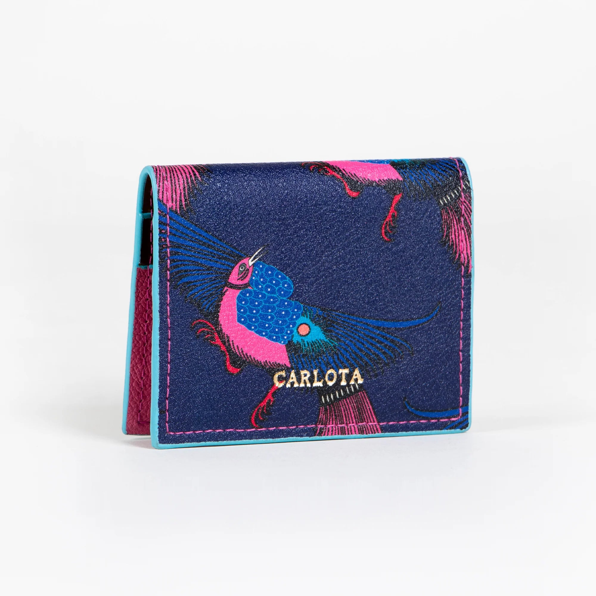 Mini Card Holder Faisan Print