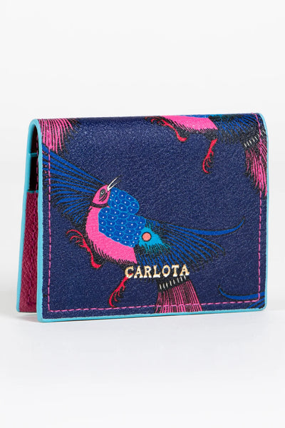 Mini Card Holder Faisan Print