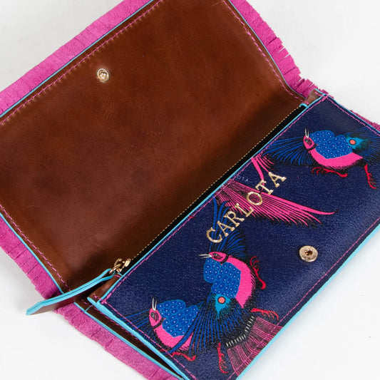 Wallet Faisan Print