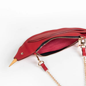 Crossbody Pajarito Red.  CC407