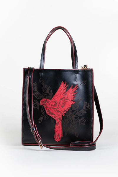 Baby Tote Pajarito Black