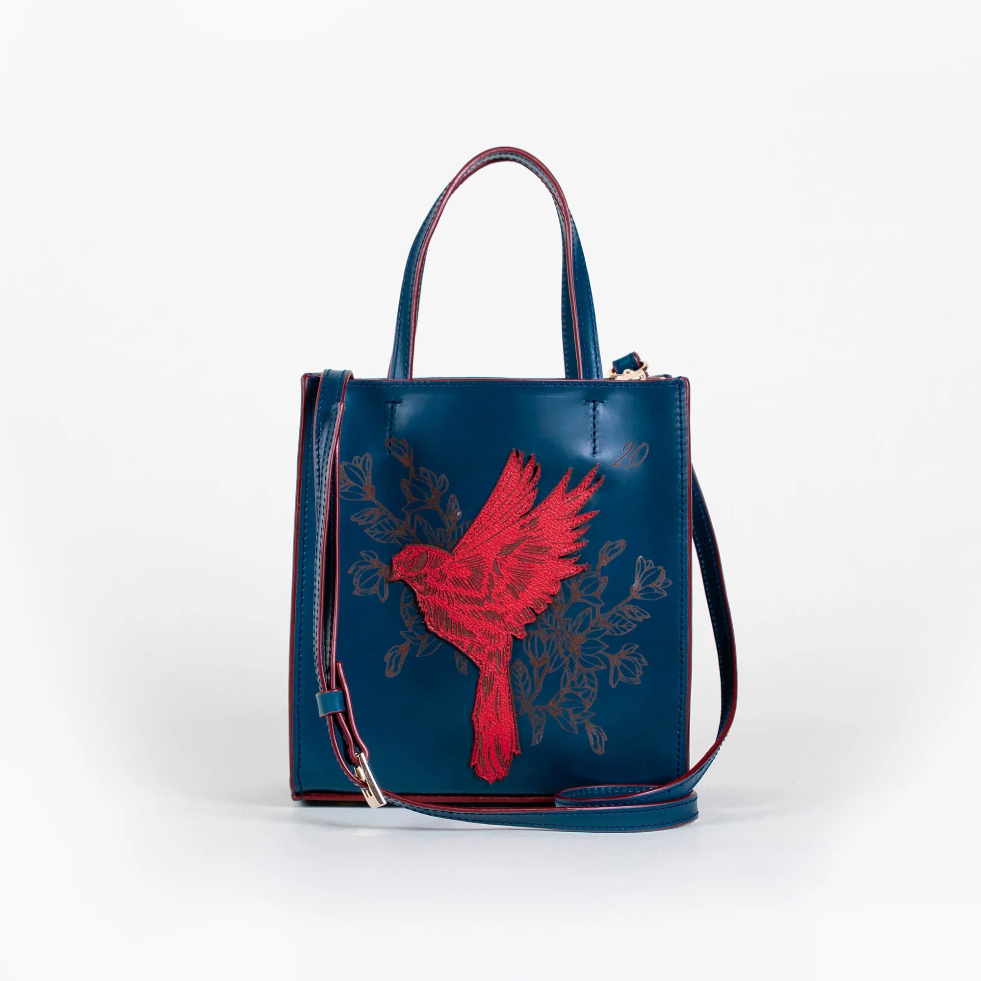 Baby Tote Pajarito Blue