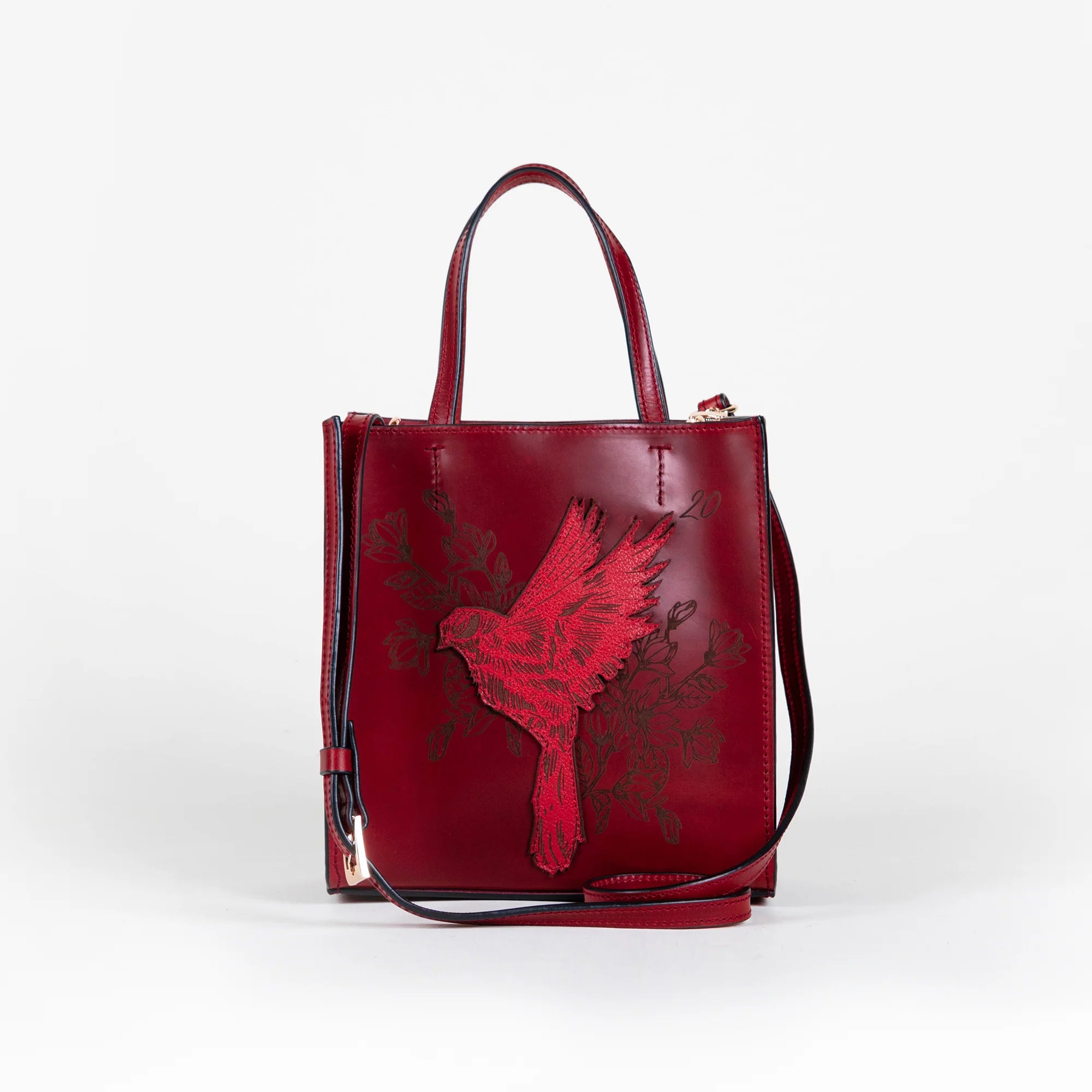Baby Tote Pajarito Red