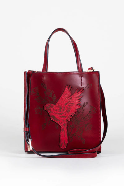 Baby Tote Pajarito Red