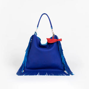 Hobo Pajarito Fringe Blue. CC403
