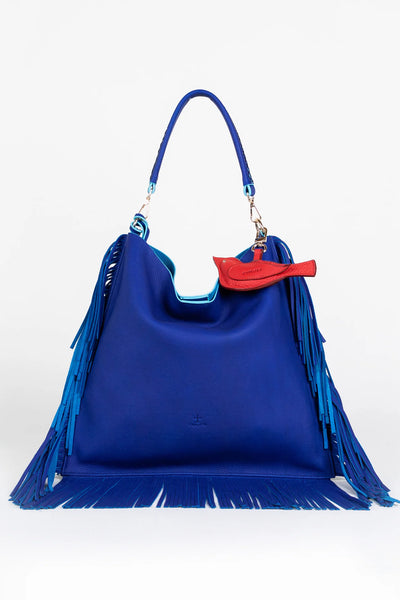 Hobo Pajarito Fringe Blue