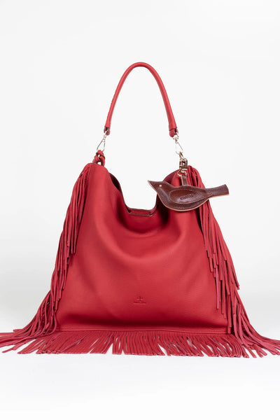 Hobo Pajarito Fringe Red
