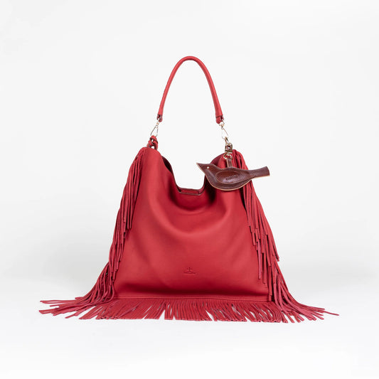 Hobo Pajarito Fringe Red