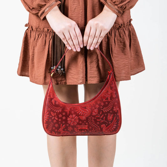 Mini Shoulder Bag Liebre Red