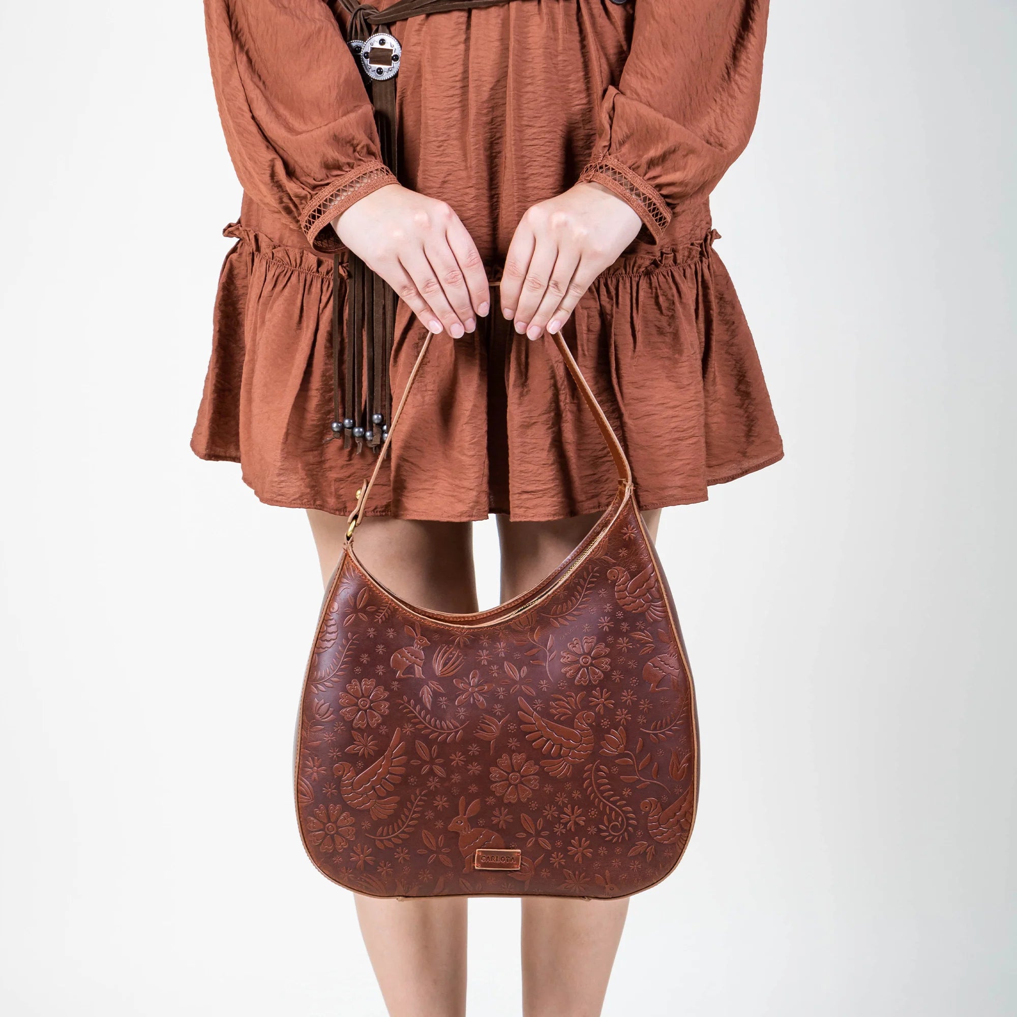 Shoulder Bag Liebre Tobacco