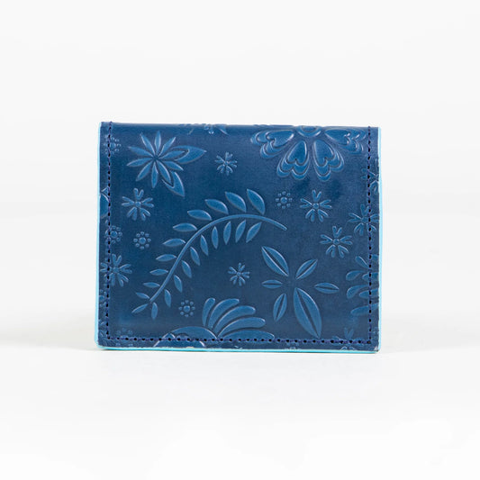 Mini Card holder Liebre blue