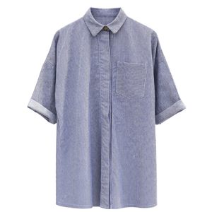 Long Shirt Lirica Denim Lines