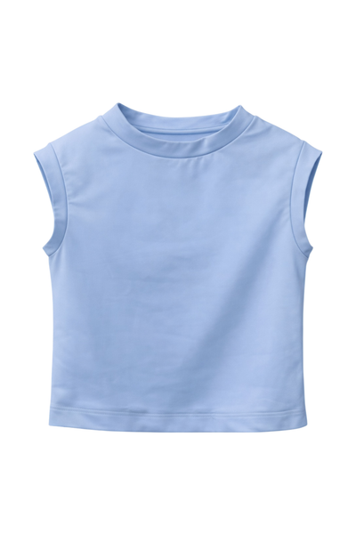 Crop Top Hanson Baby Blue