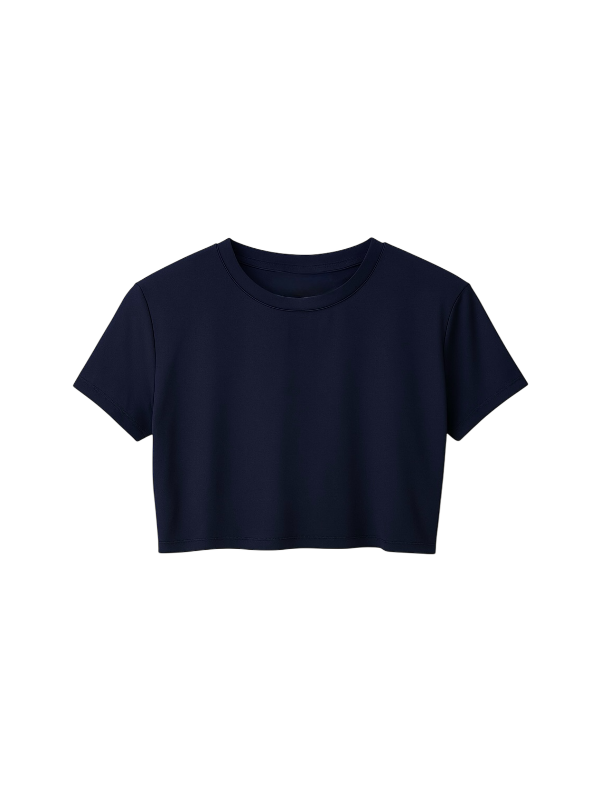 Crop Top Mura Navy Blue