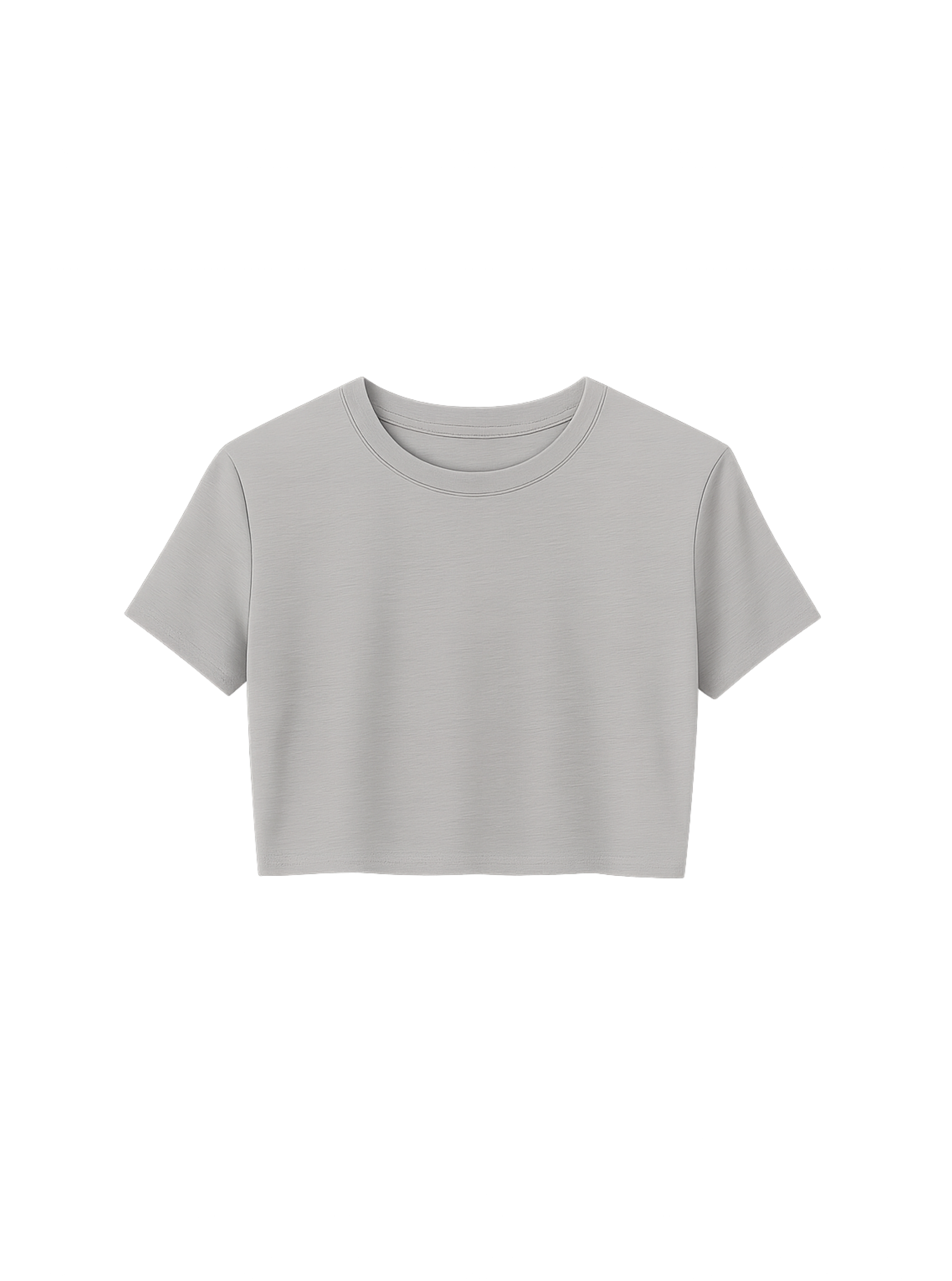 Crop Top Mura Gray