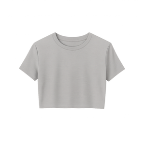 Crop Top Mura Gray