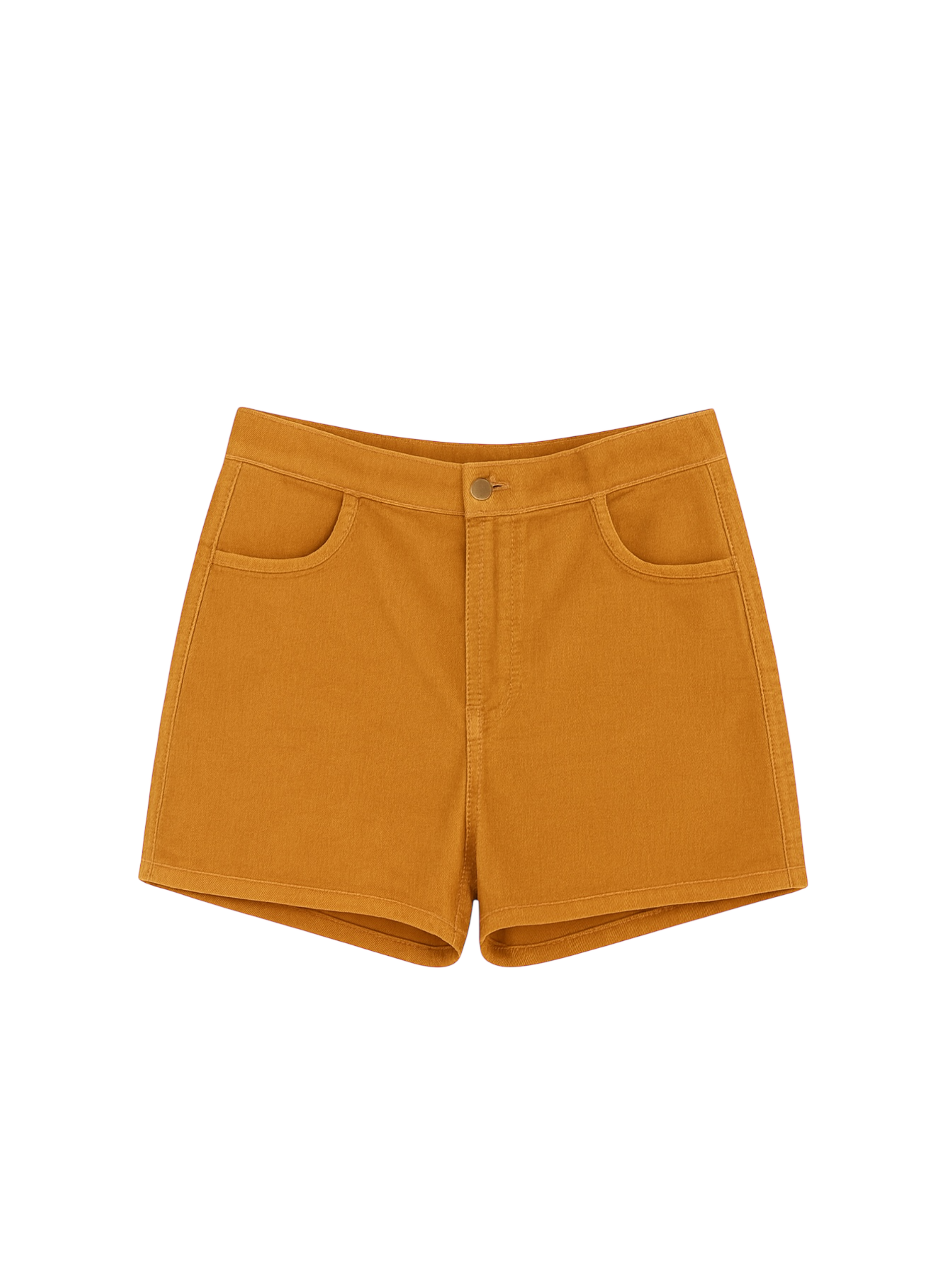 Short Mica Corduroy Camel