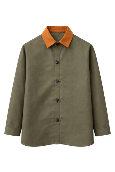 Jacket Gadea Olive Corduroy