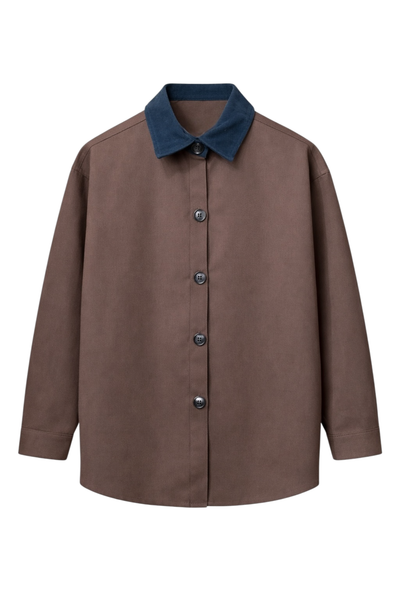 Jacket Gadea Gray Corduroy