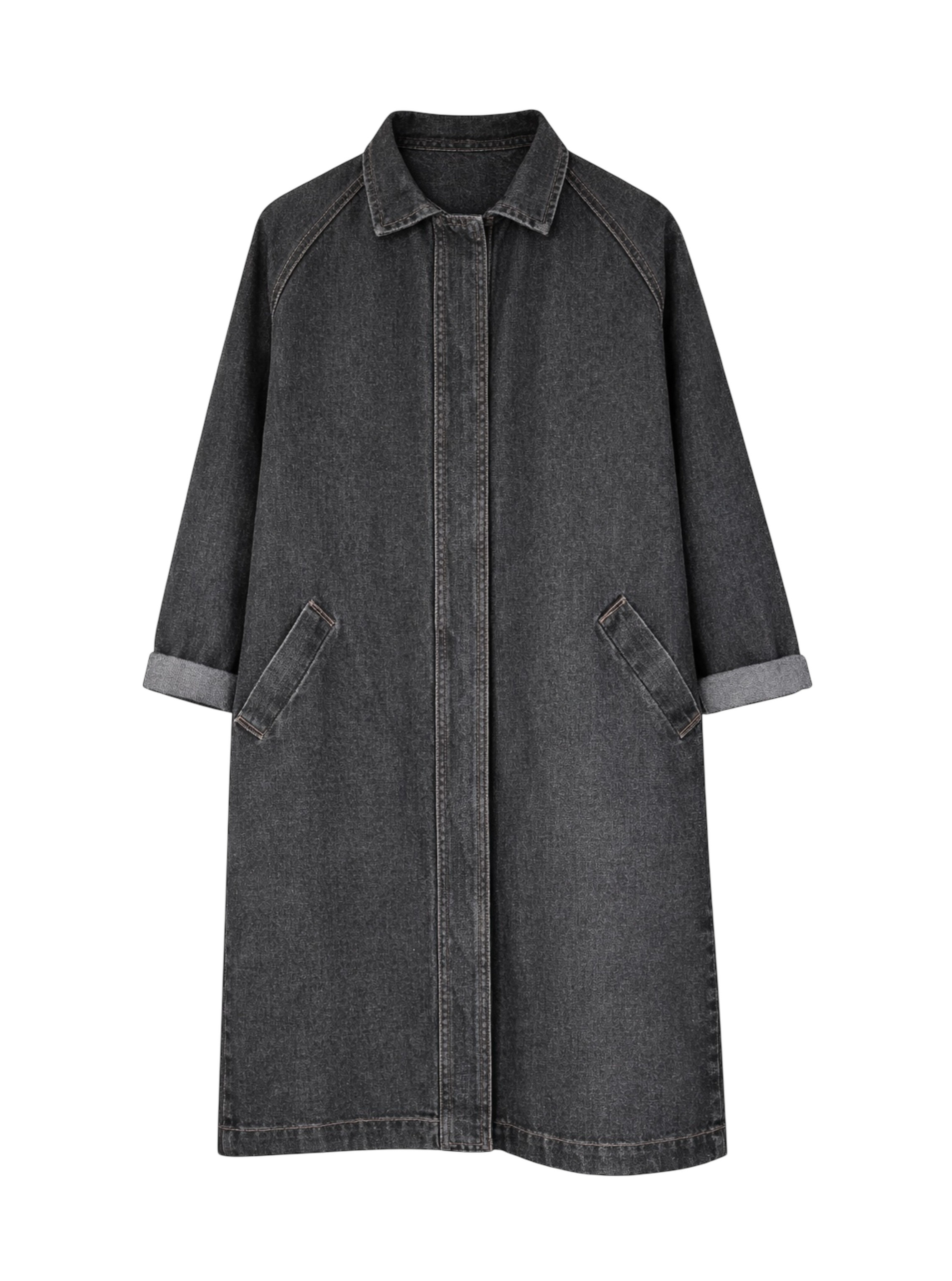 Maxi Coat Olethea Burnt Brown