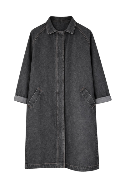 Maxi Coat Olethea Burnt Brown