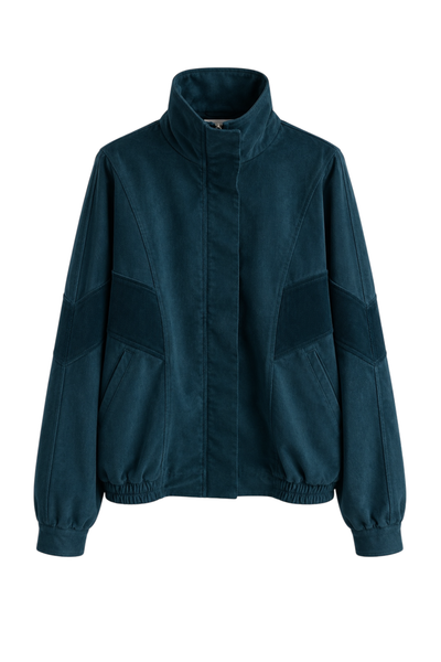 Jacket Rena Corduroy Petroleum