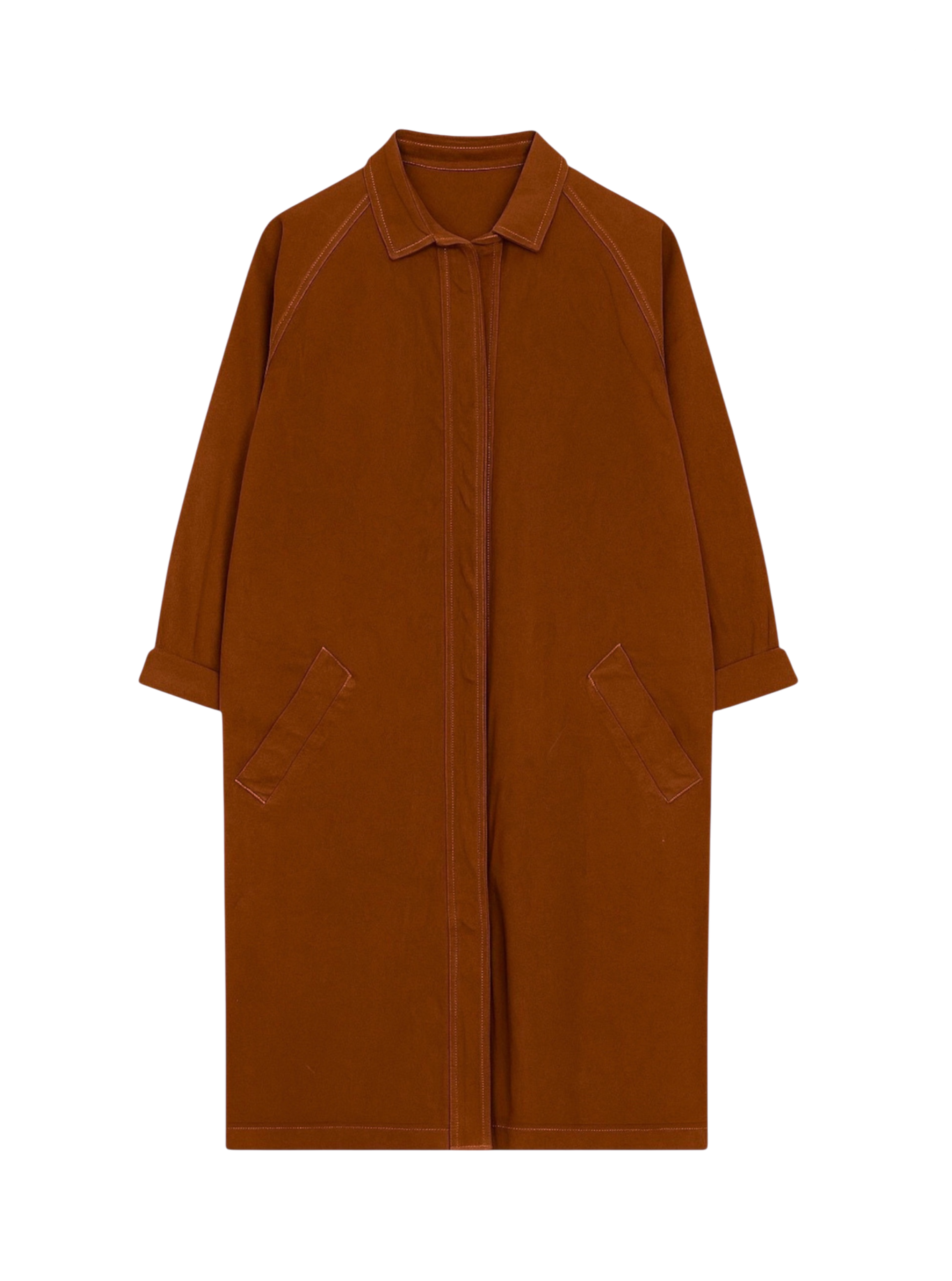 Maxi Coat Olethea Khaki
