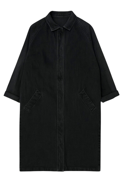 Maxi Coat Olethea Black