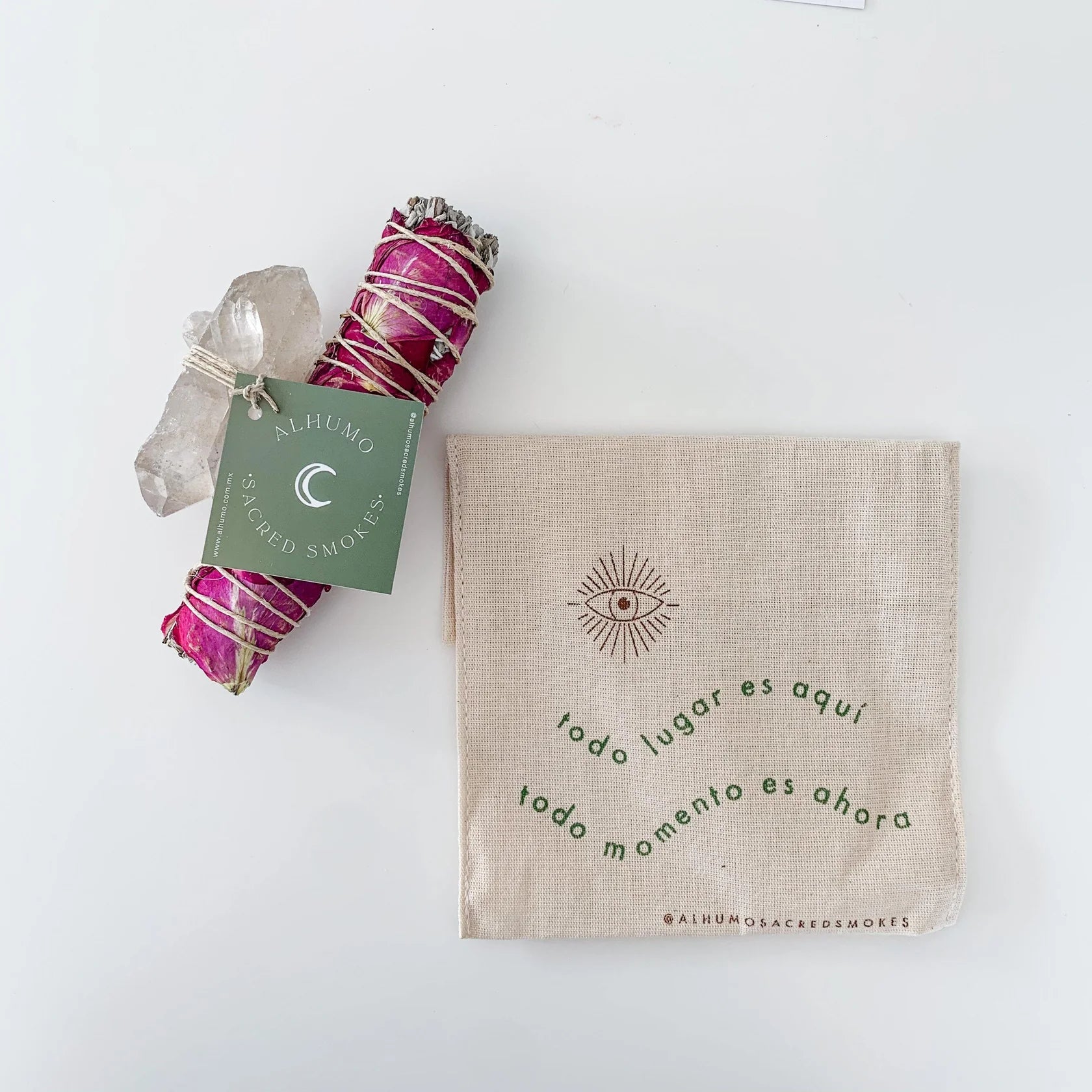 Salvia Bundle White Quartz - Protection