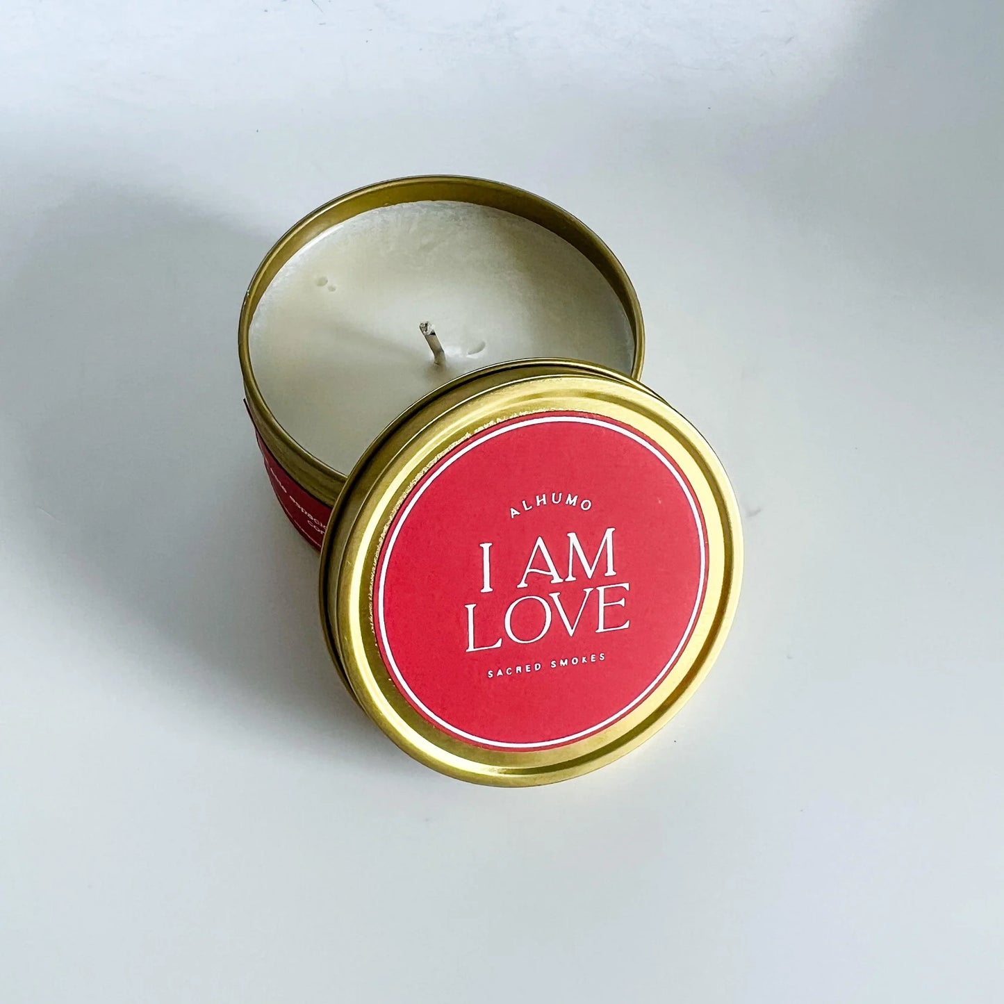 Candle ‘I am love’ - Mahogany & lavender