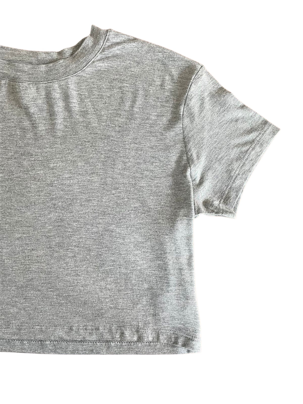 Crop Top Mura Gray
