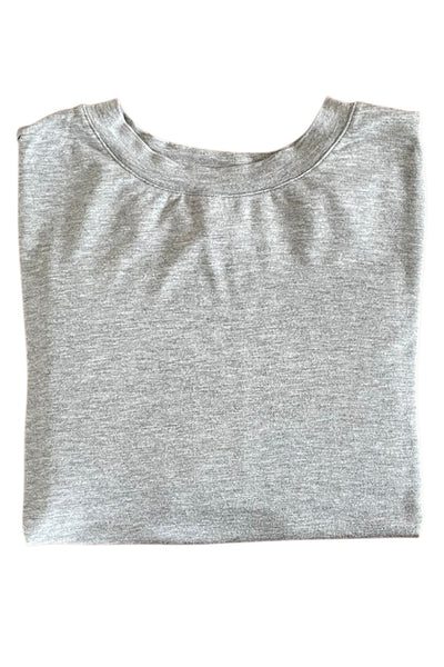 Crop Top Mura Gray