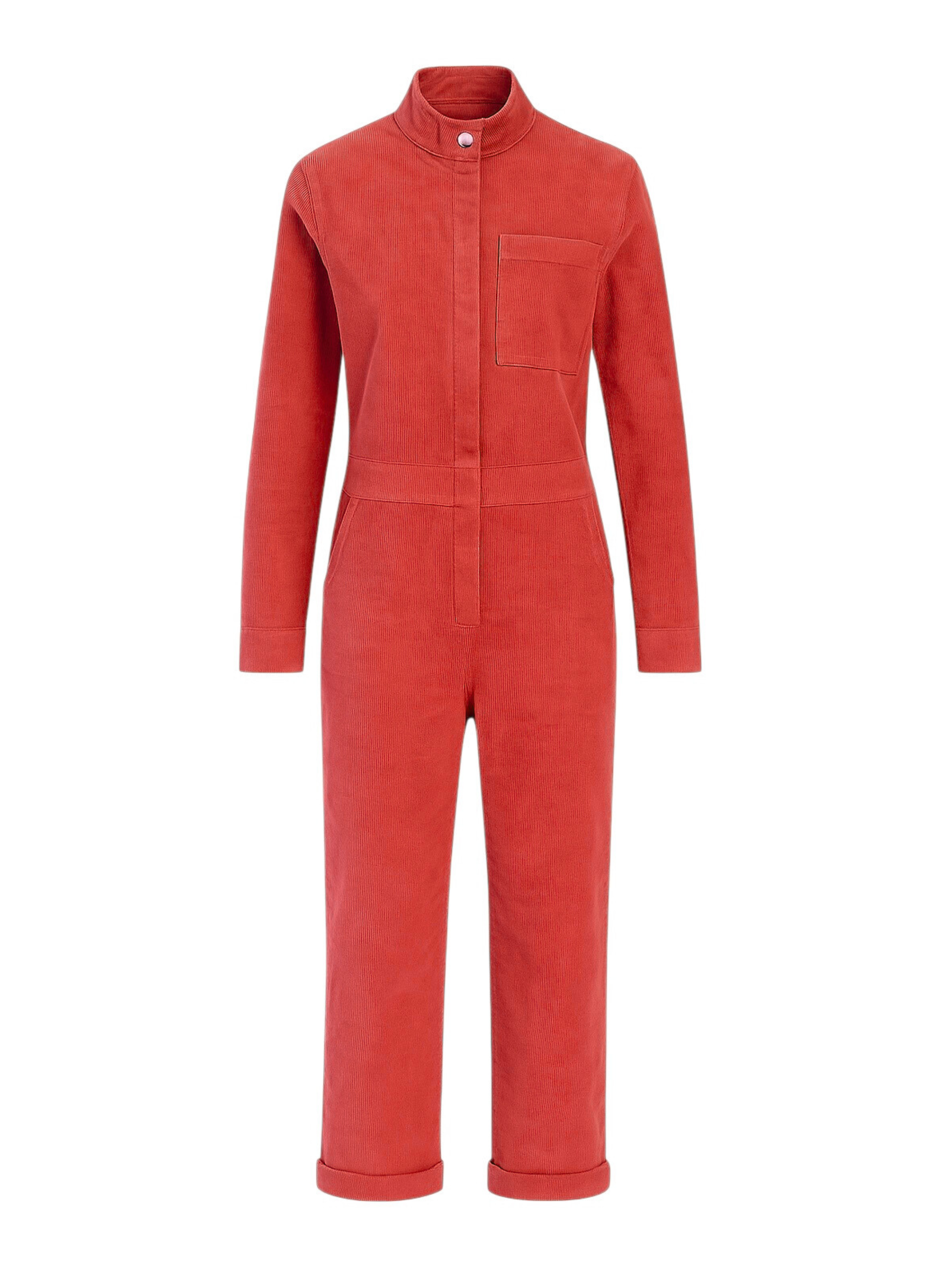 Jumpsuit Flavia Corduroy Red