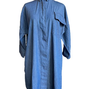 Long Shirt Lirica Denim Blue
