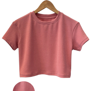 Crop Top Mura Pink