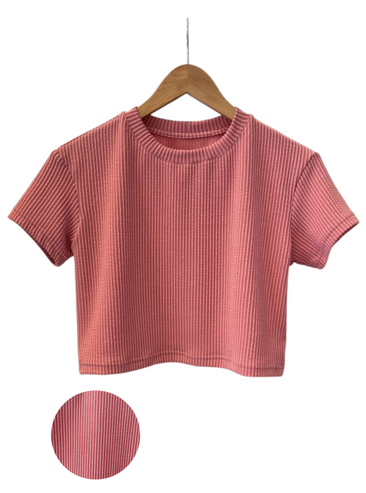 Crop top Mura pink