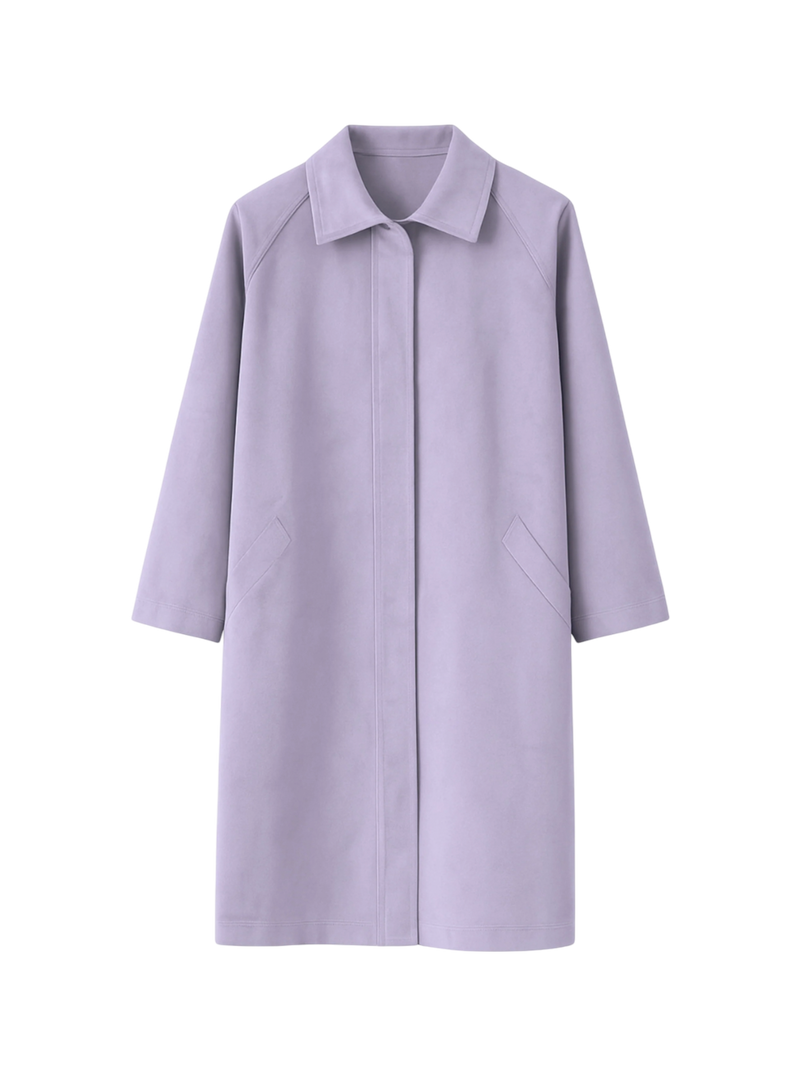 Maxi Coat Olethea Corduroy Lilac