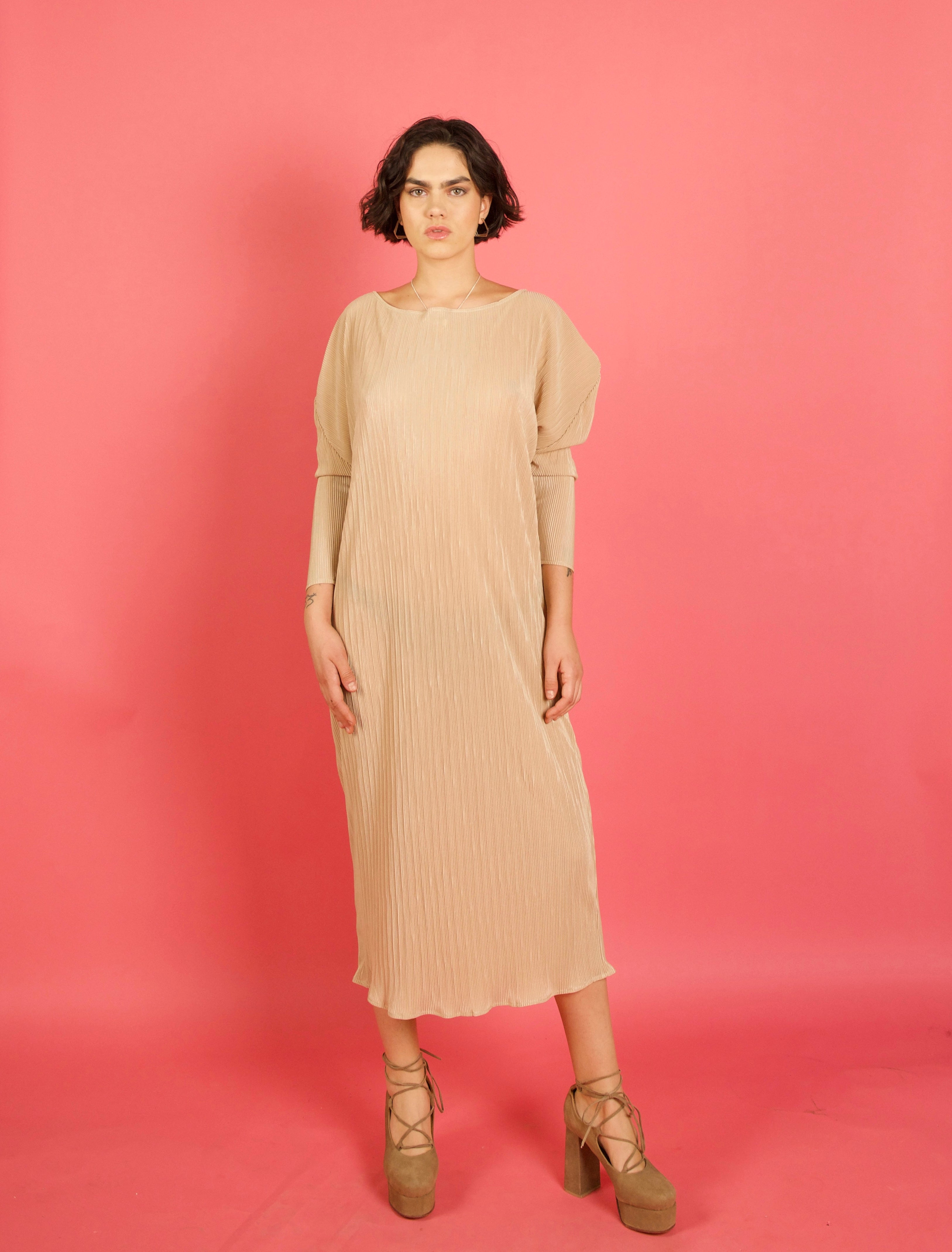Dress Elga Beige