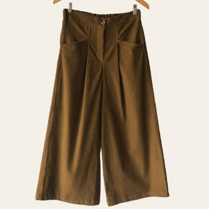 Pant Culotte Violeta Corduroy Peanut