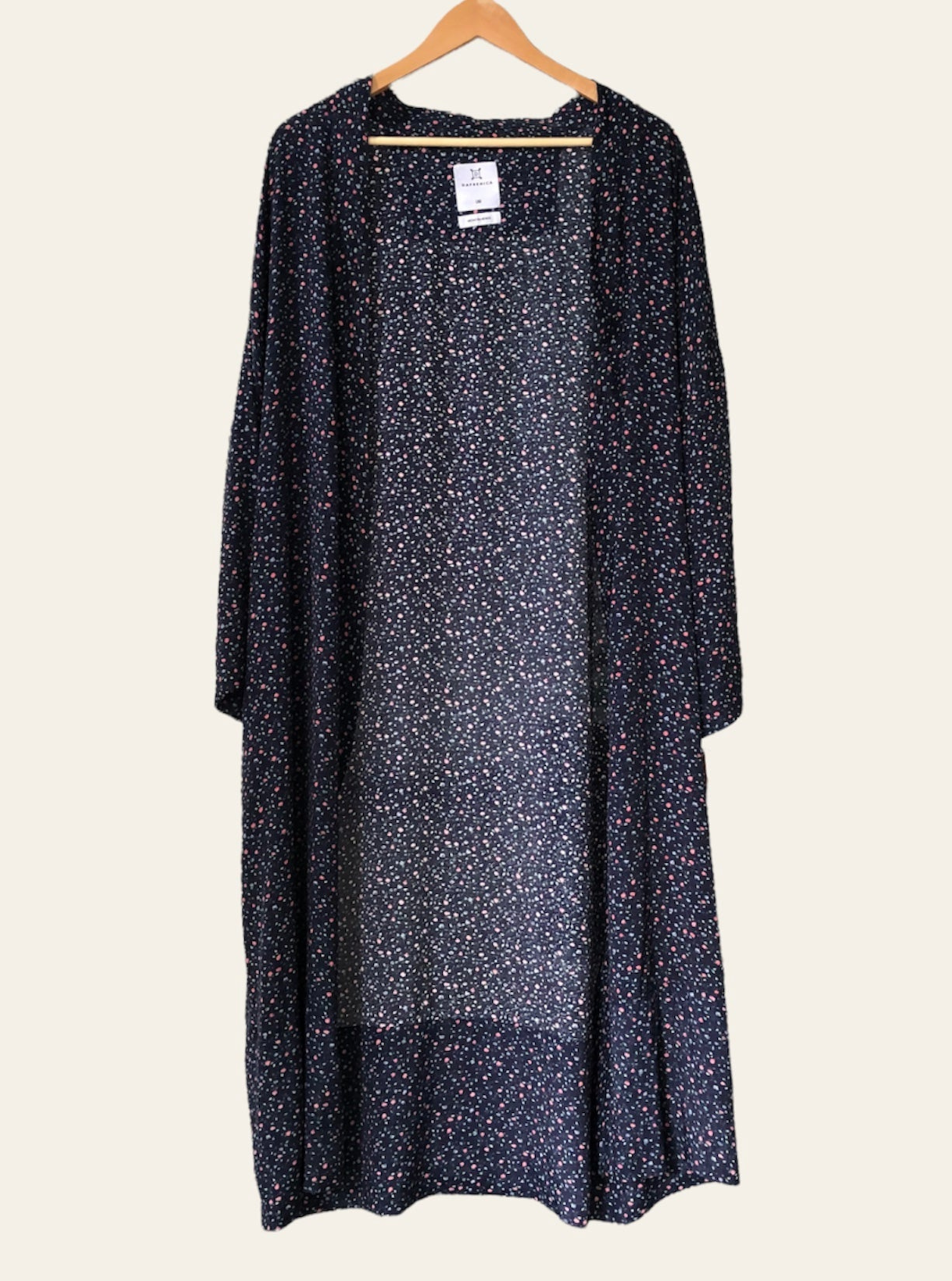 Kimono Rizpah Navy Flowers