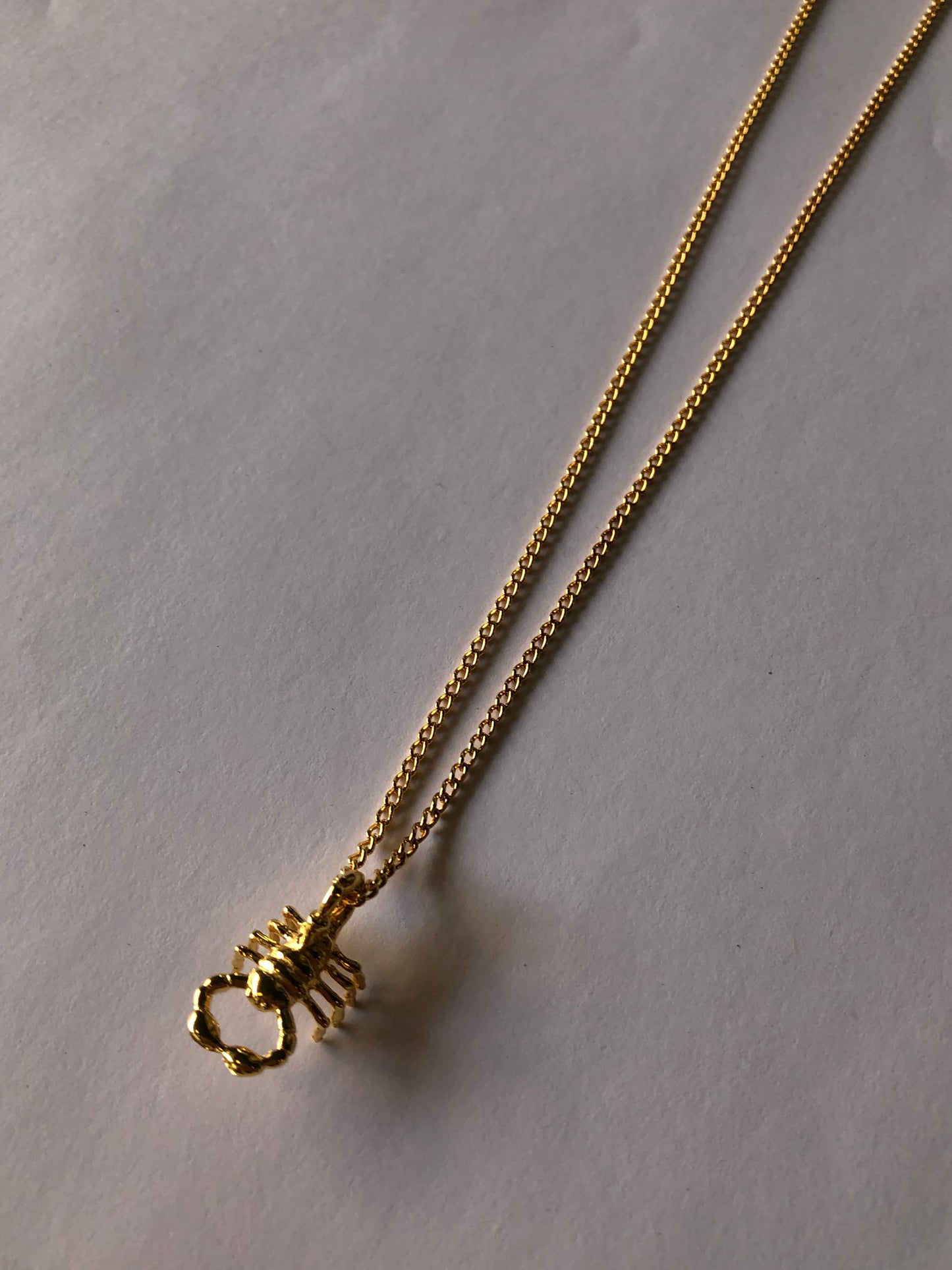 Scorpio necklace