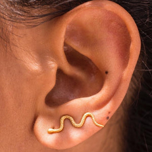 Feathered Serpent Earrings