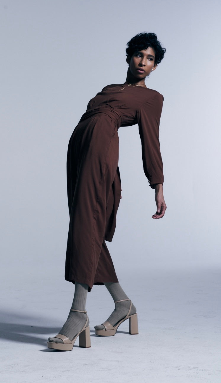 Jumpsuit Anatole Brown