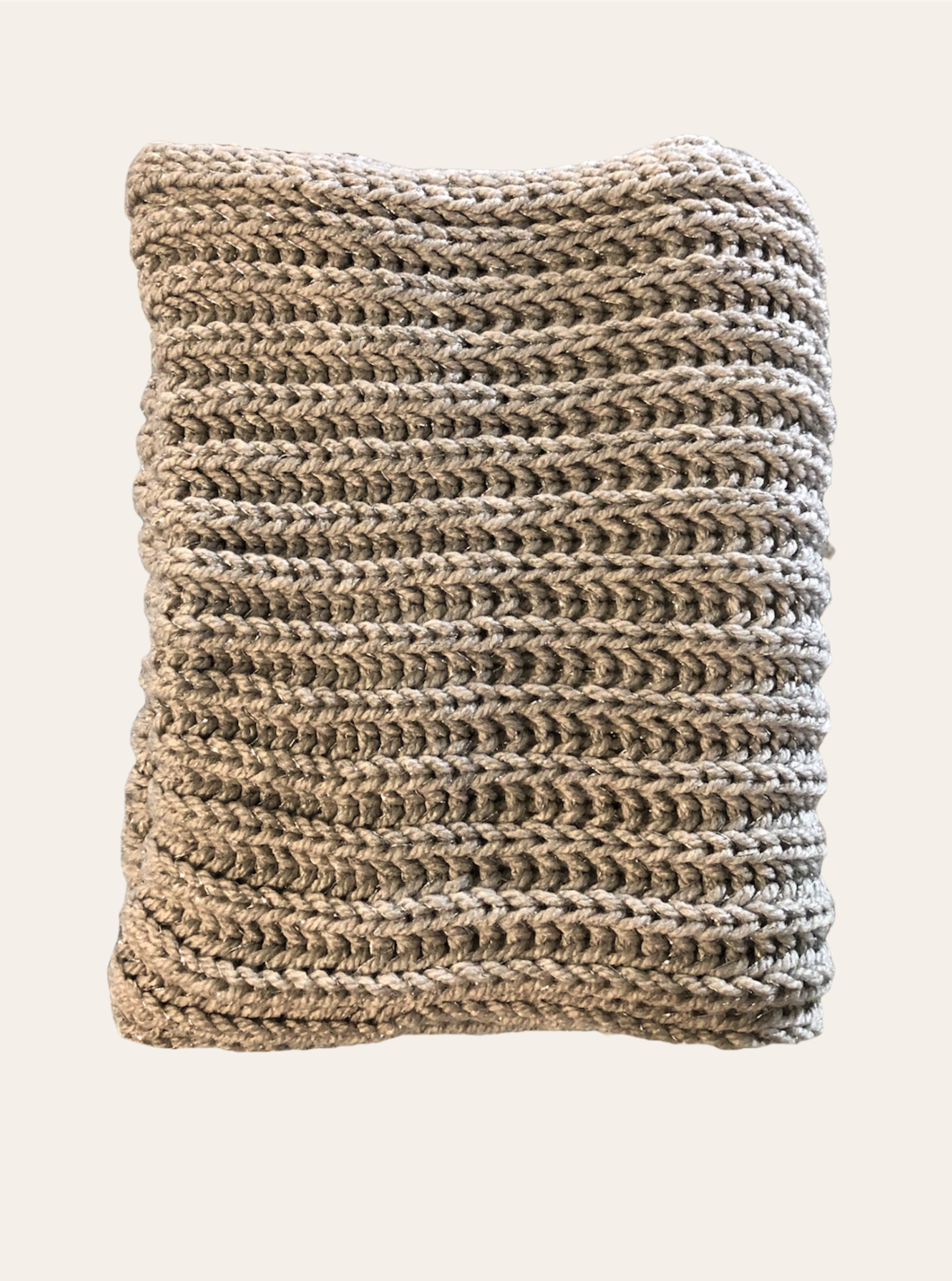 Neck Worsted Lurex